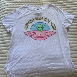 Graphic Alien t shirt